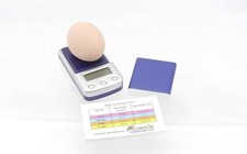 Digital Egg Scale - Egg Size Scale with Blue Backlit LCD Display - Egg Weight...