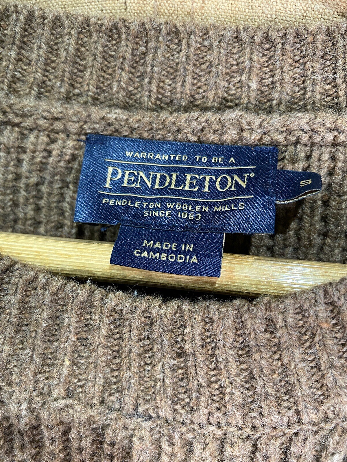Pendleton Free People Westerly Pullover Wool Knit… - image 2