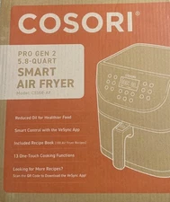 COSORI Pro Gen 2 Air Fryer 5.8QT Upgraded 13 1 Touch Functions 1100 recipes