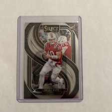 2024 Panini Select - Premier Level Drake Maye #113 (RC) New England Patriots 