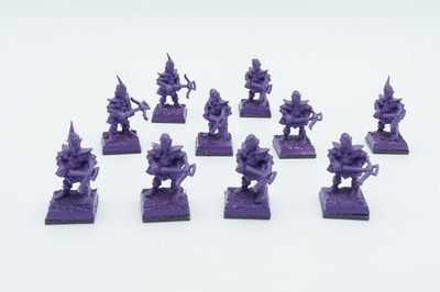 Warhammer Quest Dunkelelfen Armbrustschützen 10er Set Plastik Miniaturen