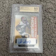 Beckett Graded 2021 Leaf Valiant Stevie Scott Auto Card Gem Mint 9.5 Indiana