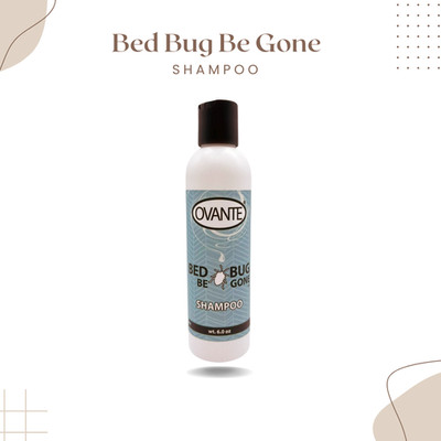 Ovante Bed Bug Be Gone Shampoo 6.0 OZ   Itchy Scalp Relief & Soothing Care