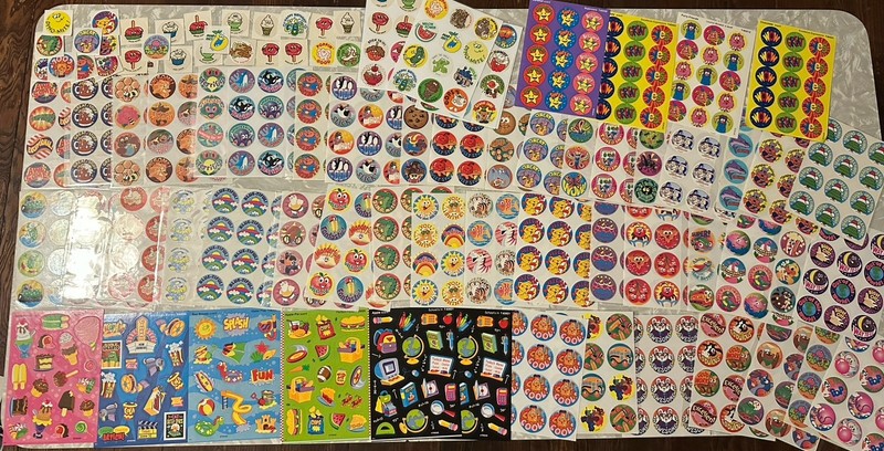 Trend Vintage Scratch Sniff Stickers 1980s 1990s Sticker Lot Massive Collection