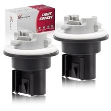 2PCS Parking Light Bulb Socket Fit for 2010 Compass, 2007-2008 Patriot 2010-