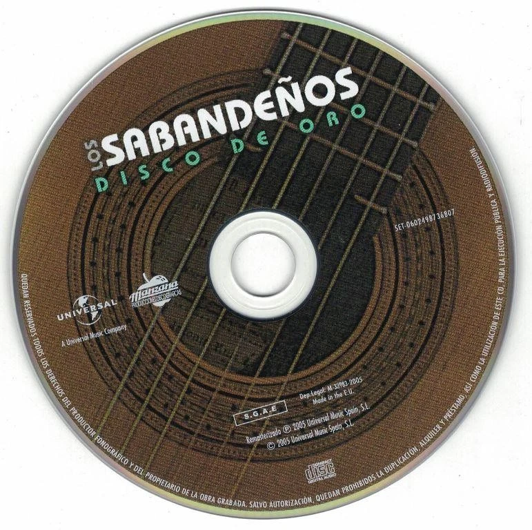 CD Los Sabandeños - Disco De Oro (2005) - Bild 3 von 3