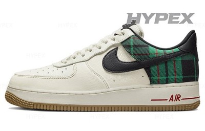 Nike Air Force 1 '07 LX 'Stadium Green Plaid' Men DV0791-100 New Size