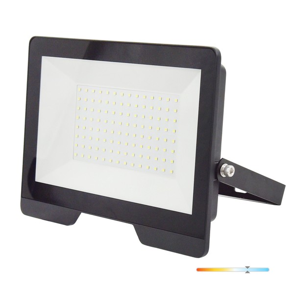 LED Strahler MH RED 100W 8500Lm 6500K IP65 Schwarz Kobi Light-image