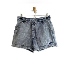 Nike Vintage Challenge Court Acid Wash Denim Andre Agassi Shorts READ Size 32