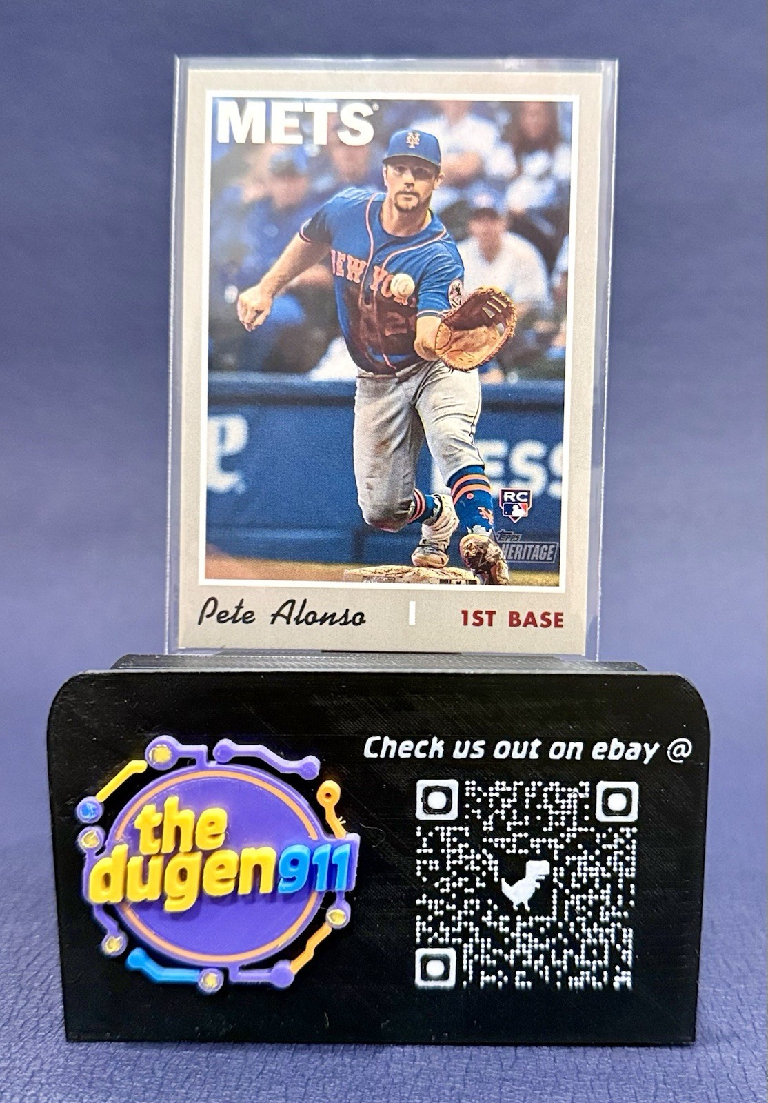 2019 Topps Heritage Action Variations #519 Pete Alonso RC ROOKIE SP METS
