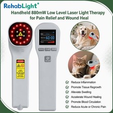 880mW Cold Laser Therapy Device 650nm 808nm LLLT for Muscle Joint Pain Relief