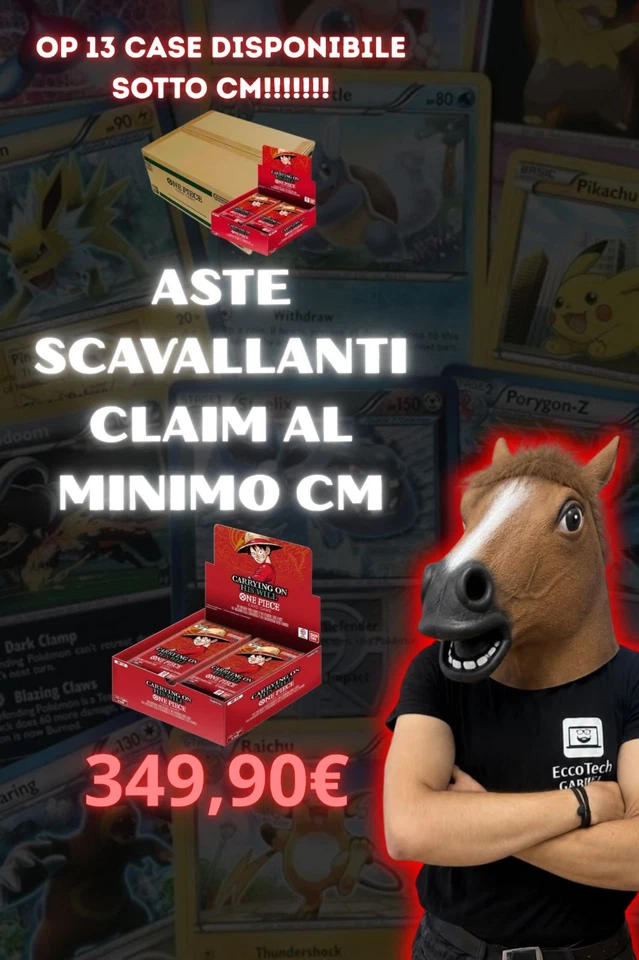🎊 SPECIAL EDITION OP13 🎊 Aste SAR/Ar/Vintage da 1€ 🚀💎 Non mancare!