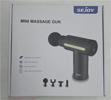 Sejoy Mini Massage Gun, Pocket-Sized Deep Tissue Massager Gun