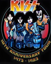 KISS 10 Year Anniversary AI Generated 8x10 Photo