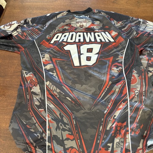 HK Army Paintball SPECIAL OPS INFECTED Jersey - Tactical Red/gry Camo - 3XL - 第 7/7 張圖片