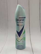 Degree Advanced Long Lasting Antiperspirant Dry Spray, Cucumber Burst, 3.8 oz