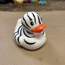 2012 Infantino Zebra Bath Rubber Duck NEW/Loose nnn1