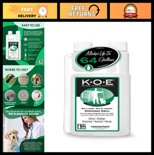 Pet Odor Eliminator Concentrate 16 oz - Safe Non-Enzymatic Formula for Cages, Fl