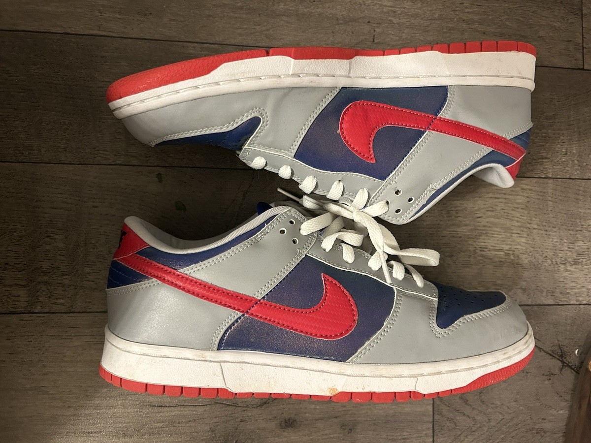 Nike Dunk Low Pro B Hyper Blue Samba-Silver 624044-461