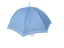 Marc Jacobs Rain Umbrella Daisy Parfums Sky Blue Floral White Handle
