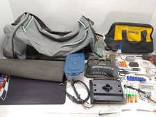 RC Racing Starter Set: Duffel Bag Hauler, Car Stands Pit Mat Tools Tape Traction