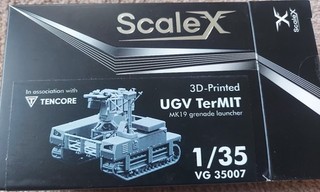 ScaleX UGV "TerMIT" MK 19 Grenade launcher 1:35 3D Printed Model Kit VG 35007