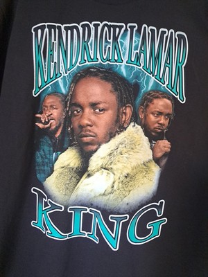 Kendrick Lamar T Shirt Mens XL Westcoast Artists King Printed Unworn Authentic 