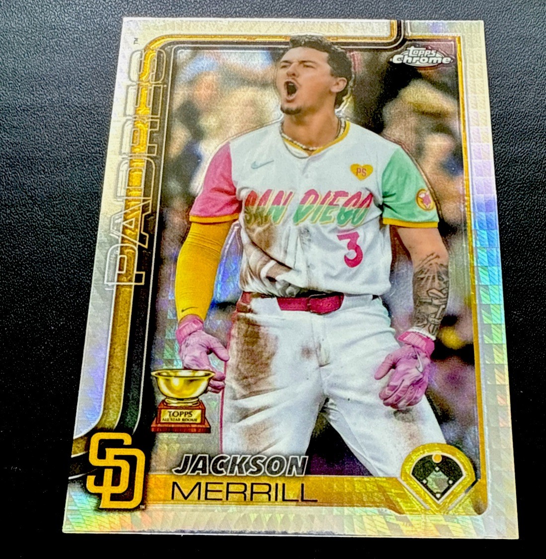 2025 Topps Chrome Jackson Merrill Geometric Refractor #61