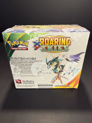 Sealed XY Roaring Skies Booster Box Pokémon ROS Booster Box with Acrylic