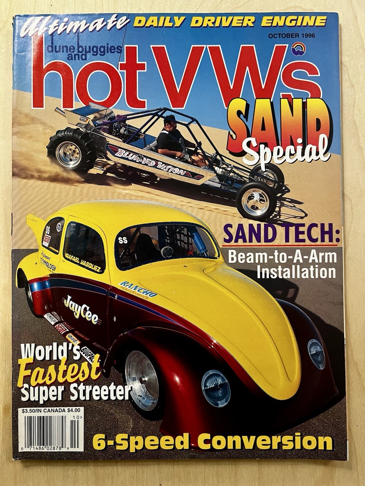 Hot V Ws & dune buggies Magazine   October 1996   Sand Special