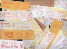 ❤ LOT + 500 EMA EMPREINTE MACHINE A AFFRANCHIR - FLAMME - MARCOPHILIE - POSTE ❤