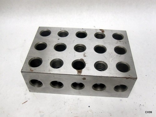 2 Paar 2-4-6 Blöcke 23 Löcher 0,0002 Zoll Maschinist Präzision 246 Vorrichtung 2 4 6 - Bild 3 von 5