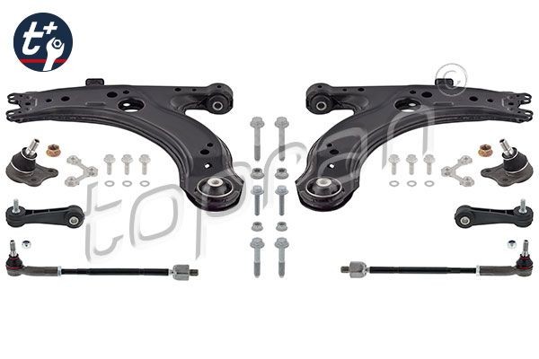 Topran 115 798 Lenkersatz, RadaufhäNgung FüR Audi Seat Skoda VW-image