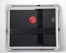 11 x 14" Dialmaster Airequipt Photo Metal 2 Blade Easel w/Adjustable Margins