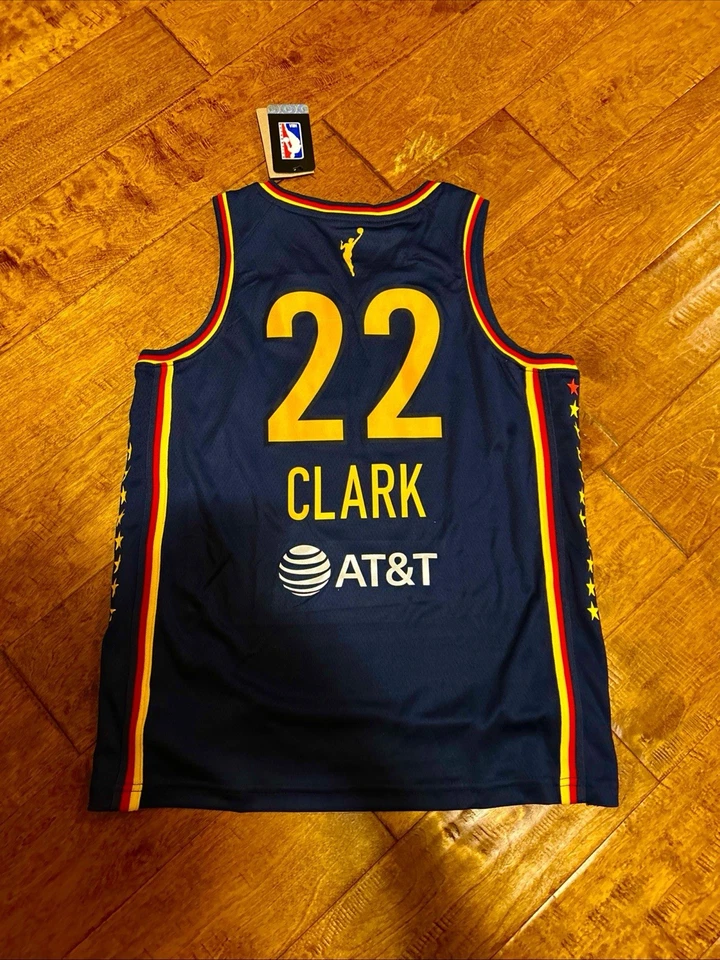 Caitlin Clark Indiana Fever Jersey Blue Adult Large - Image 2 of 2