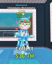 [Steal a brainrot] Chicleteira Bicicleteira For Rebirth 17 (SECRET)  In-Game Del