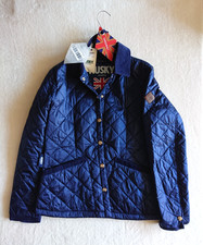 Giacca Trapuntata Husky Original - Elizabeth - Donna TG.42 - Color Medieval Blue