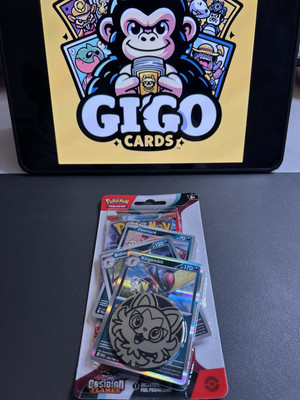 *NEU & OVP* Pokémon Obsidian Flames Blister Kingambit Promo Card 