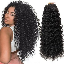 8 Packs Curly Crochet Hair GoGo Curl Crochet hair for Women Natural Black Dee...