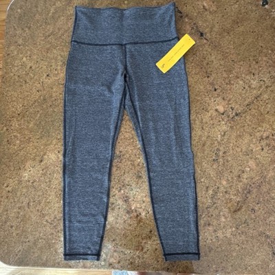 Lole Lilou Dark Grey Heather Ankle Leggings Size M 