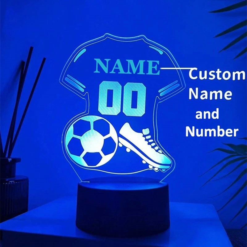 Luce Notturna Fai Da Te A Forma Di Pallone Da Calcio, Set Creativo Con Colori E Pennelli Per Bambini 3-12 Anni, Regalo Originale