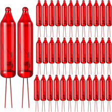 140 Pcs 3.5V Christmas Mini Light Bulbs Xmas Holiday Incandescent Wire String Li