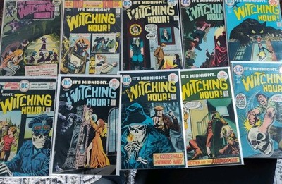 The Witching Hour DC Comic Book Lot Of 10 Mid To High Grade 