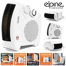 2000W PORTABLE ELECTRIC FAN HEATER HOME OFFICE 3 SETTINGS HOT & COOL THERMOSTAT