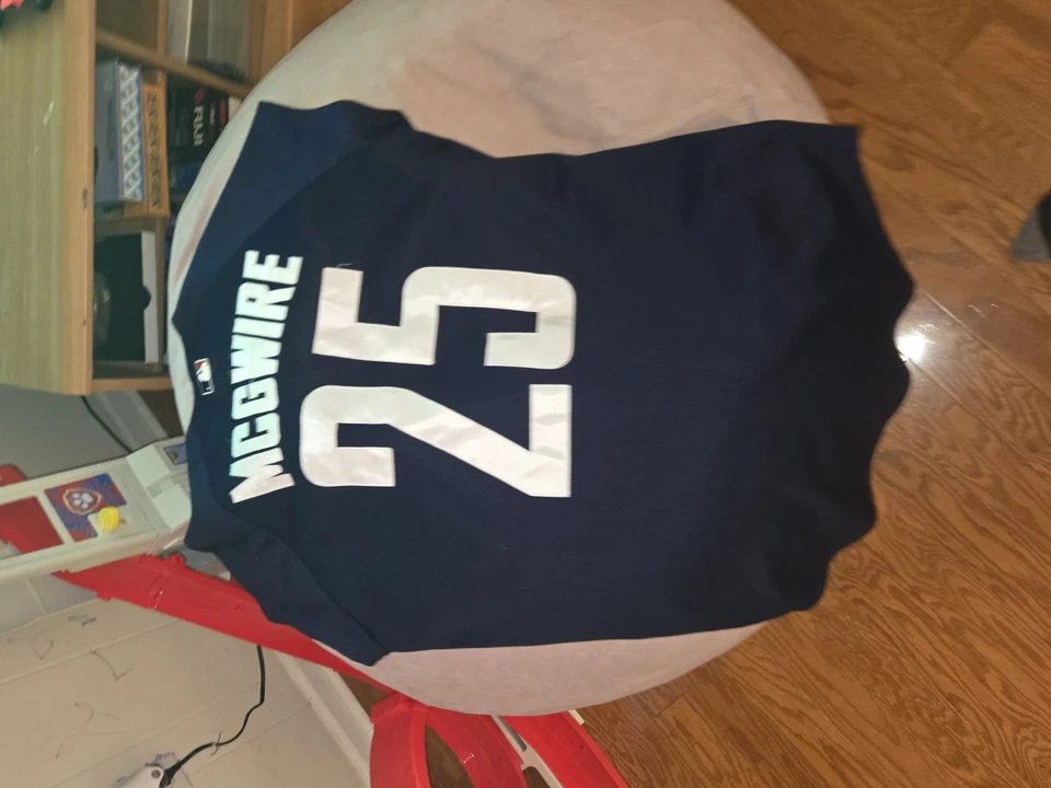 Majestic XL All Star Jersey Mark McGwire Bought @2000 All Star Game Turner Field - Image 2 of 4