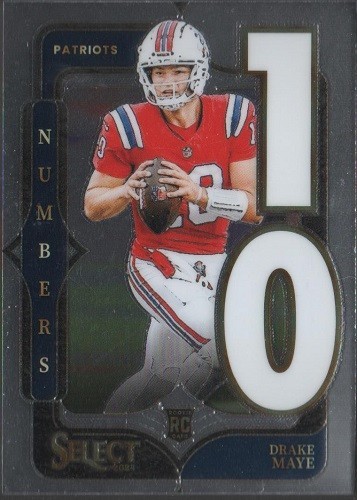 Panini Select "NÚMEROS" 2024 Drake Maye RC #20 - Imagen 1 de 1