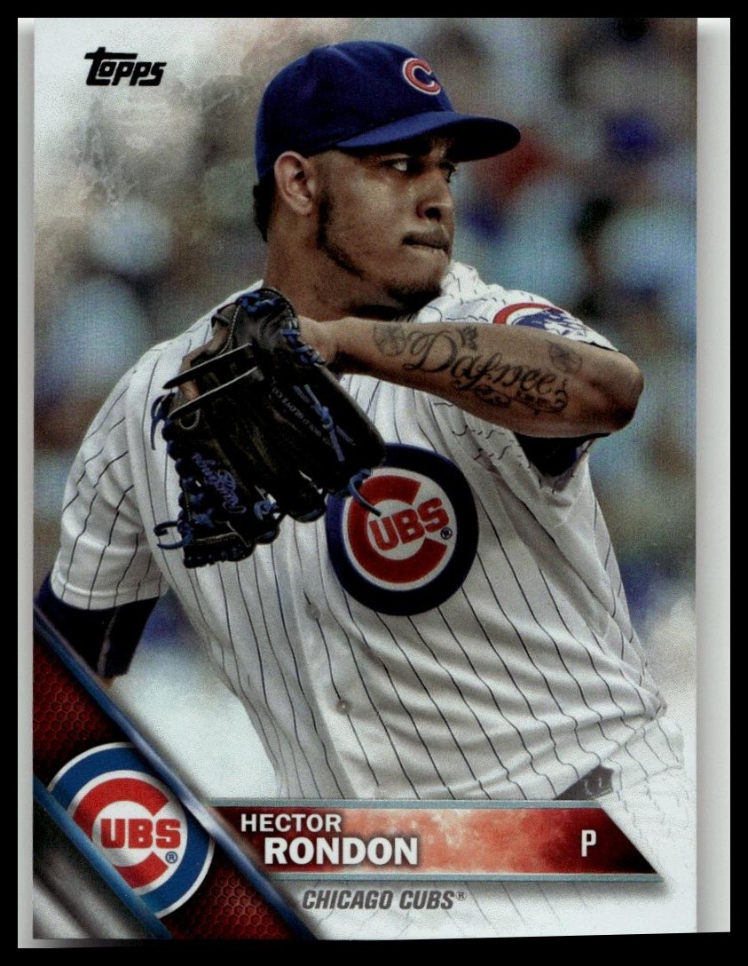 2016 Topps #481 Hector Rondon Rainbow Foil Chicago Cubs | eBay
