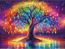 Diamond Art Kits for Adults,The Tree of Life 5D Diamond Painting Kits Dots for A