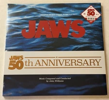 JAWS 50th Anniversary Vinyl Soundtrack Mondo Sealed Blood & Water Edition NEW!