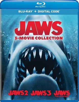 Jaws 2 / Jaws 3 / Jaws The Revenge Blu-ray Roy Scheider NEW